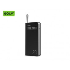 Power bank 20000mAh GOLF G30 crni 2xUSB